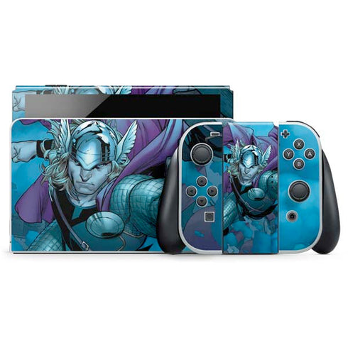 Marvel Thor Asgard on Ice Nintendo Skins